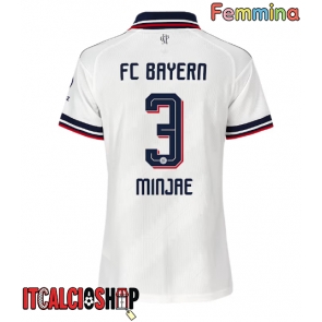 Bayern Munich Kim Min-jae #3 Seconda Maglia Femmina 2026-27 Manica Corta